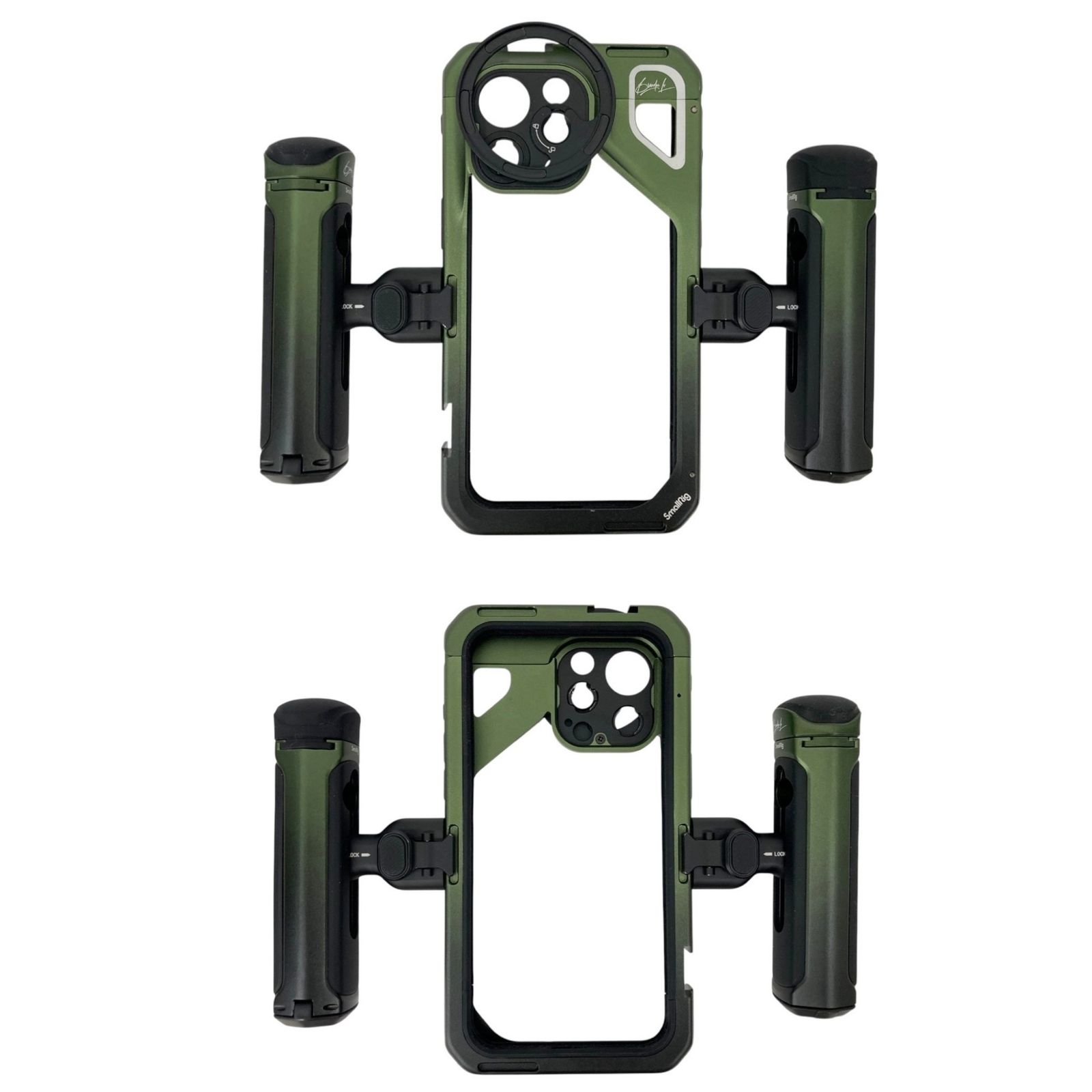 SMALLRIG スモールリグ SmallRig×Brandon Li共同設計エディション iPhone 15 Pro Max用スマホビデオリグケージ 4407 ブラック 家電 028