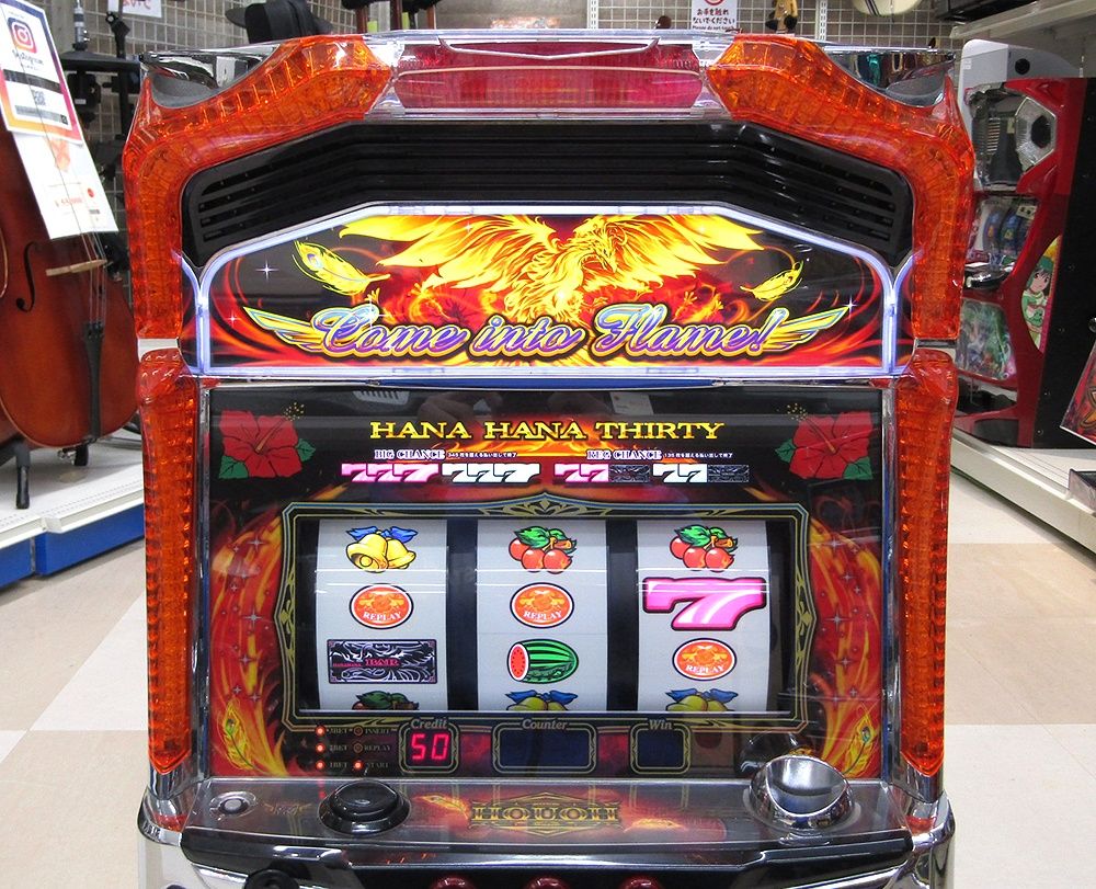 パチスロ実機 ハナハナ鳳凰天翔30不要機付 送料 無料
