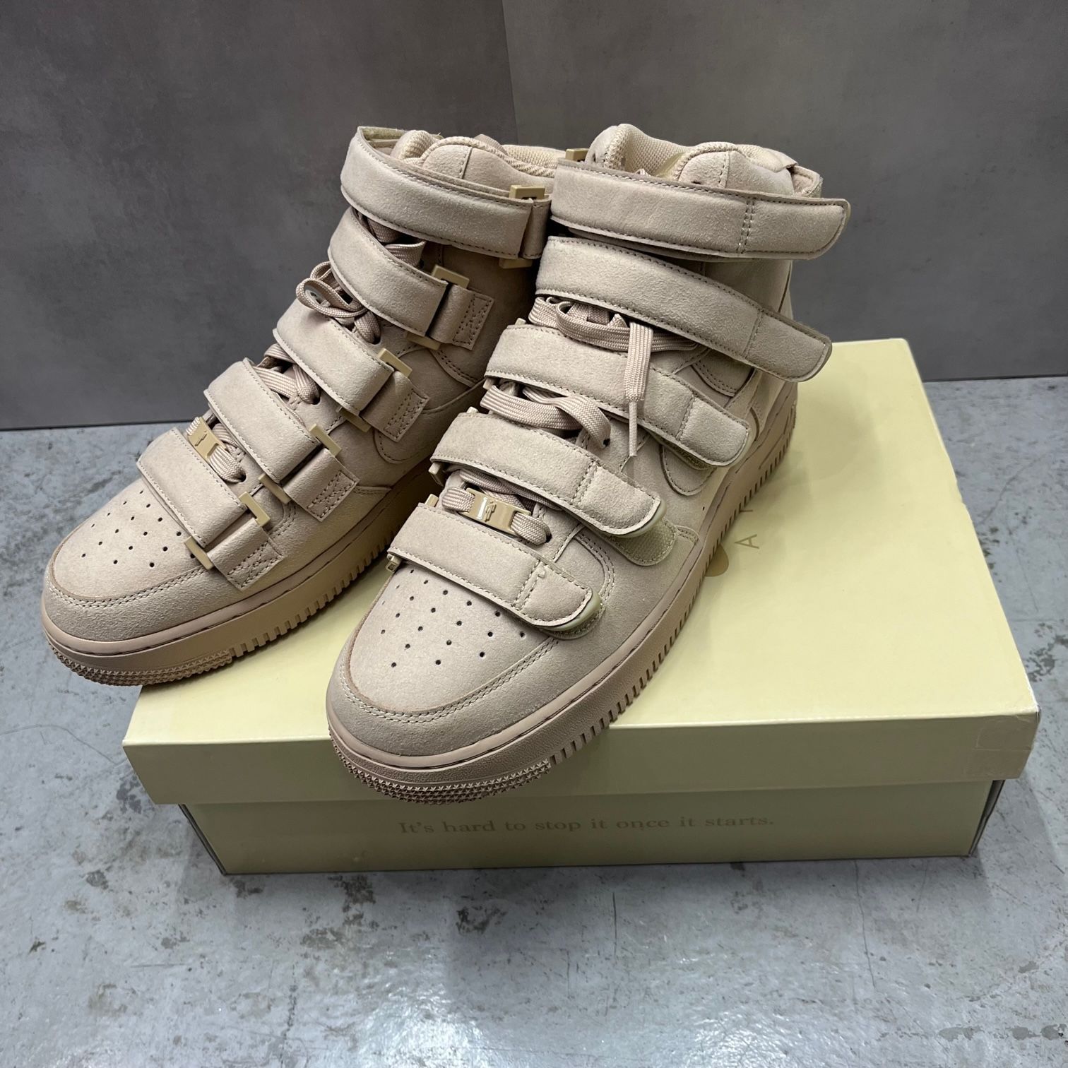 新品 Billie Eilish Nike Air Force 1 High '07 SP Mushroom