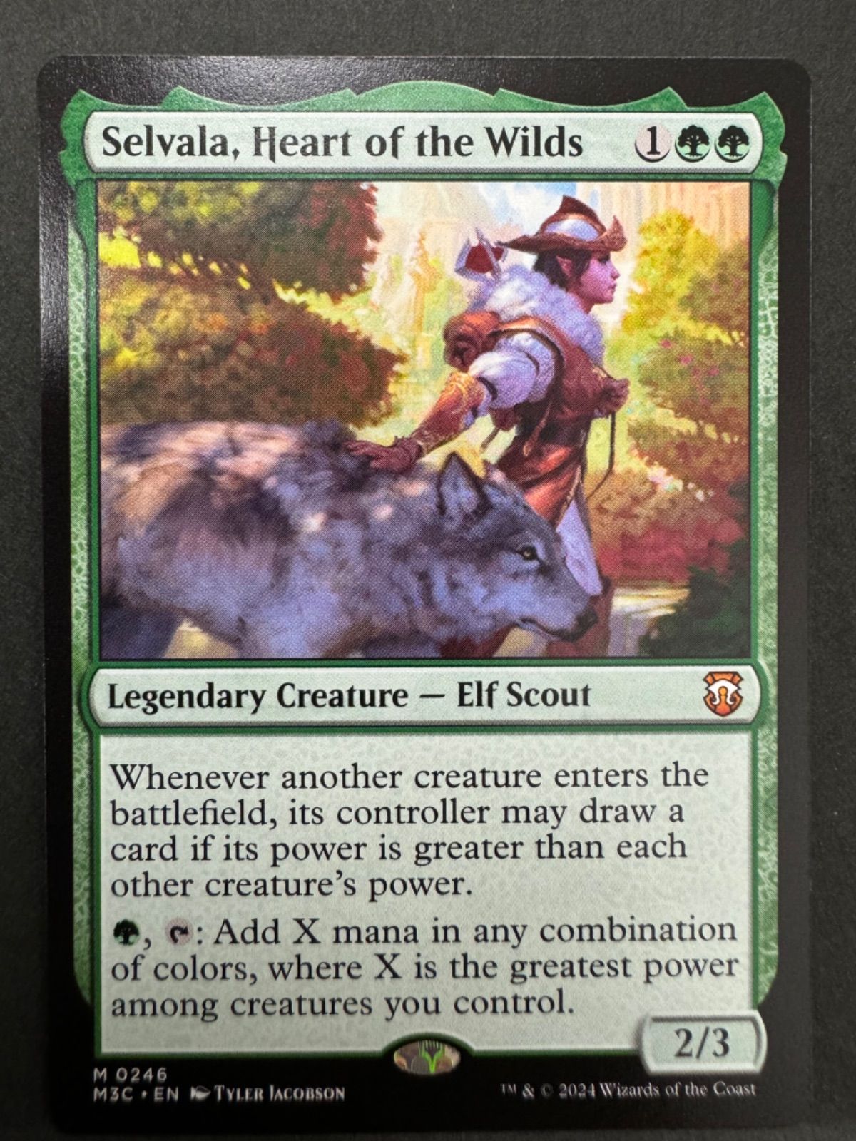 MTG 野生の心、セルヴァラ 英語 統率者 モダンホライゾン３ M3C Selvala, Heart of the Wilds - メルカリ