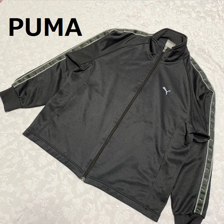 PUMA プーマ スポーツ・トレーニングウェア ジャージ上 レディース 黒 S - お洒落な古着屋さん - メルカリ