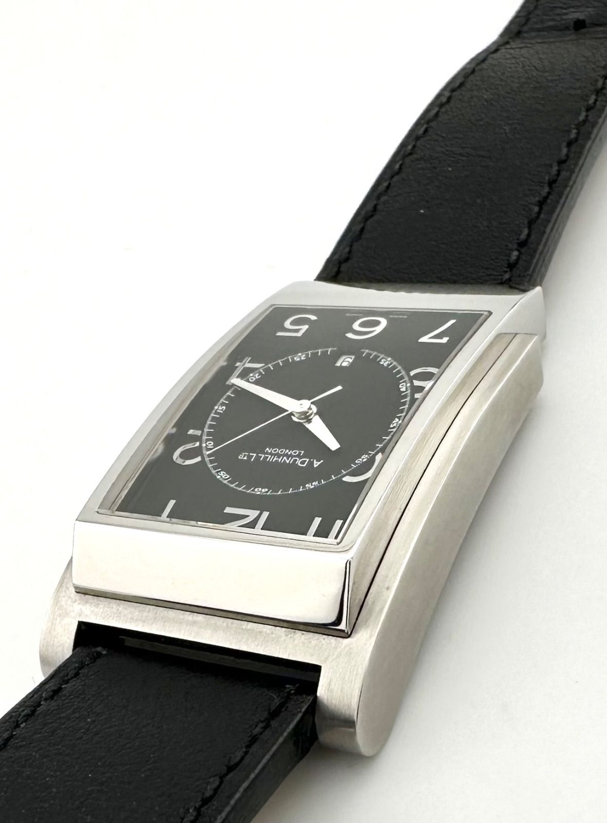 DUNHILL 8052 レクタンギュラー デイト ダンヒル 稼動品 アルフレッド