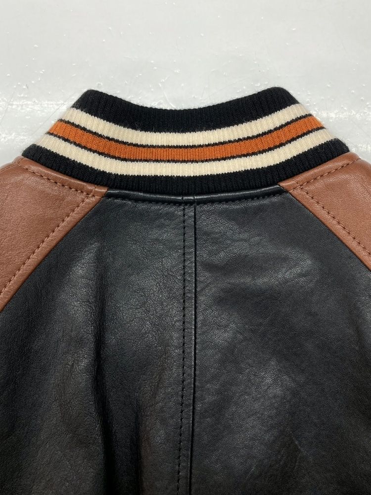 コーチ COACH LEATHER VARSITY JACKET レザー バーシティ ジャケット