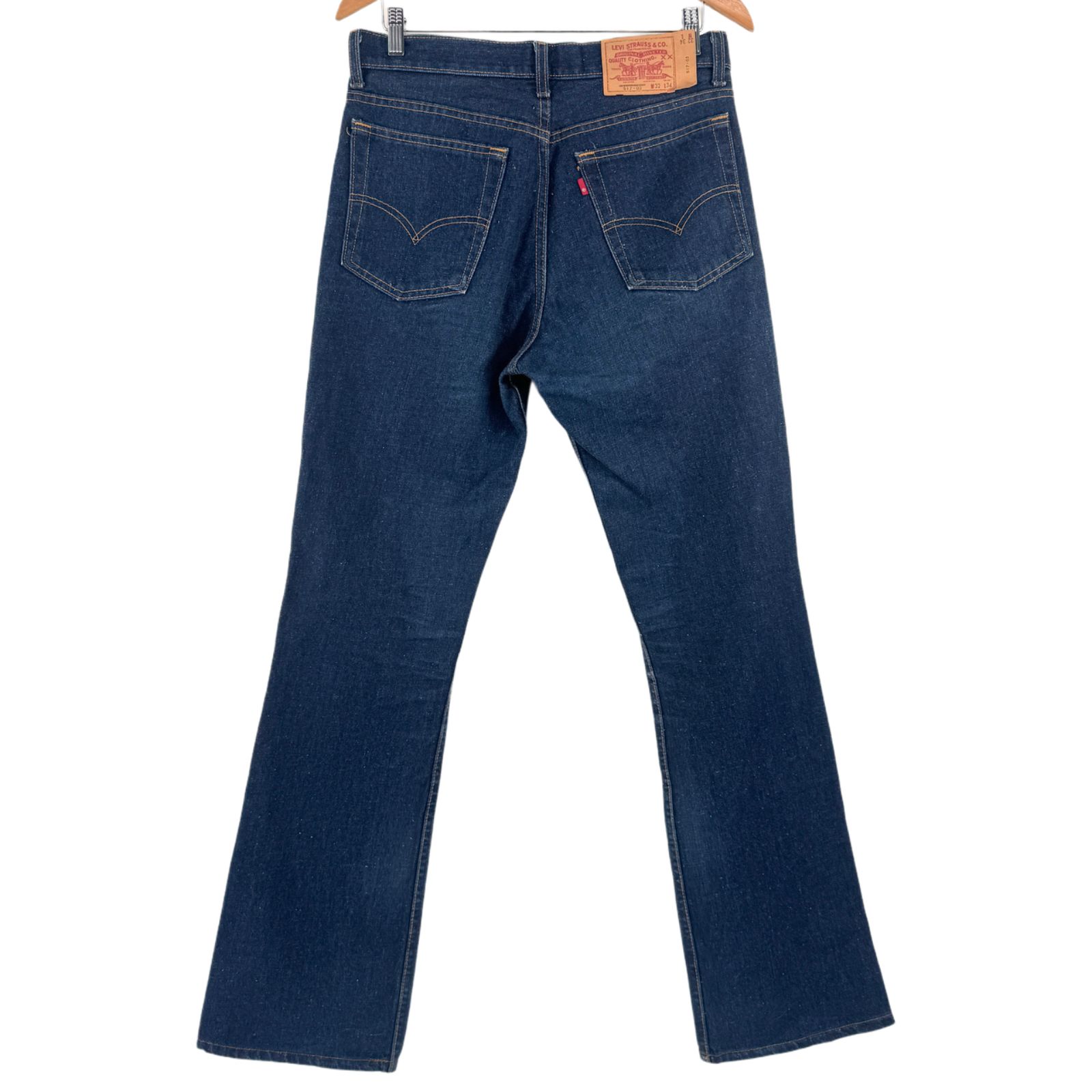 ☆超希少 USA製 ブランクタブ 美品 00s Levi's 517-03 ボタン裏