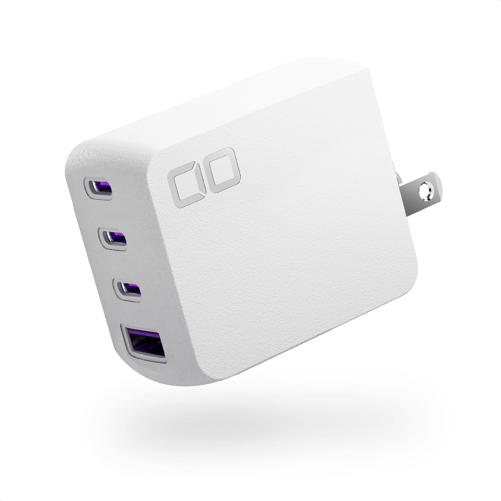 数量 CIO NovaPort QUADⅡ 100W 4ポート 急速充電器 世界最小級 CIO独自技術 NovaIntelligence NovaEngine搭載 USB-typeC×3 type-A×1 ACアダプター コンセント 軽量 Macbo