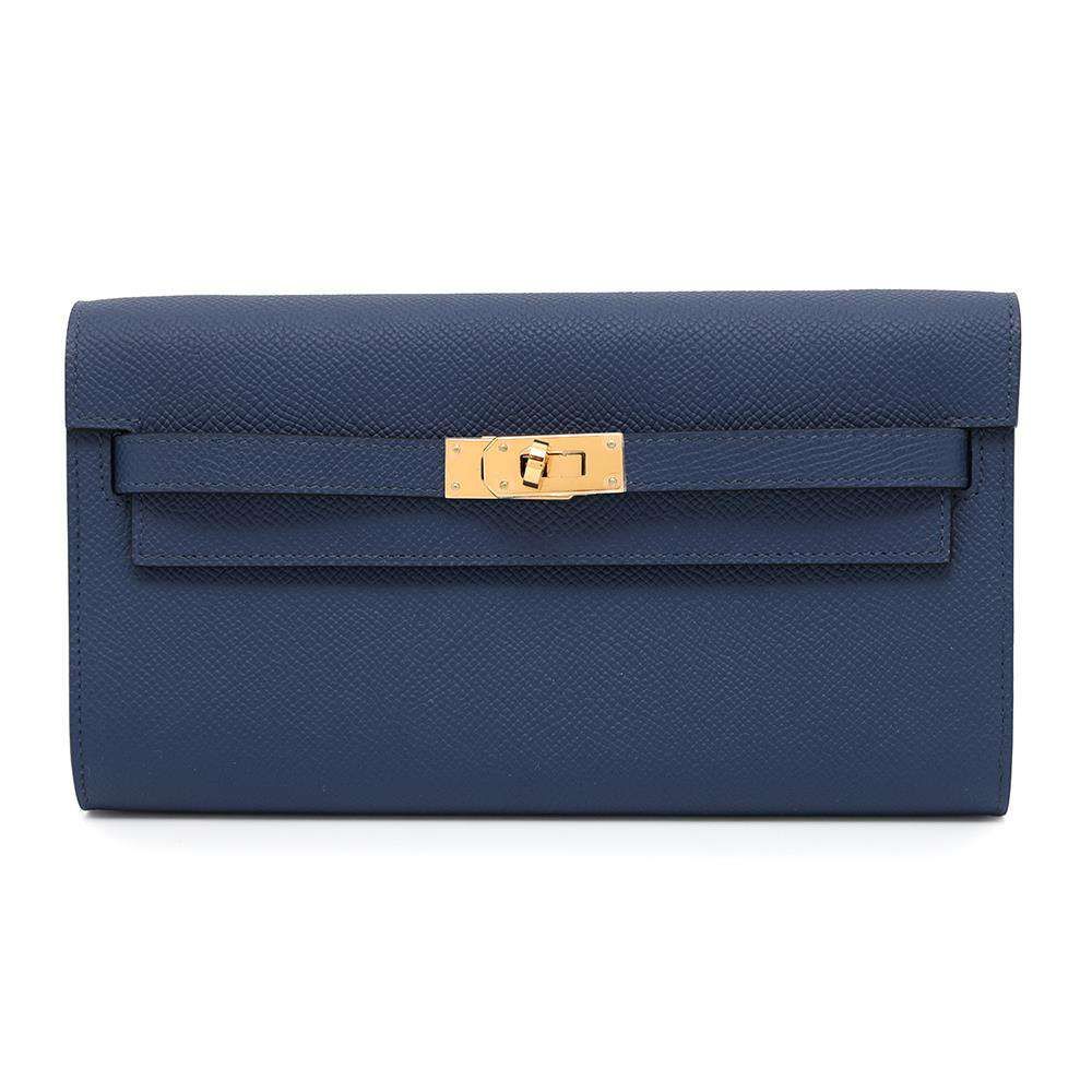 596良品 ブルガリ ビーゼロワン サークルロゴ クリップ 長財布  