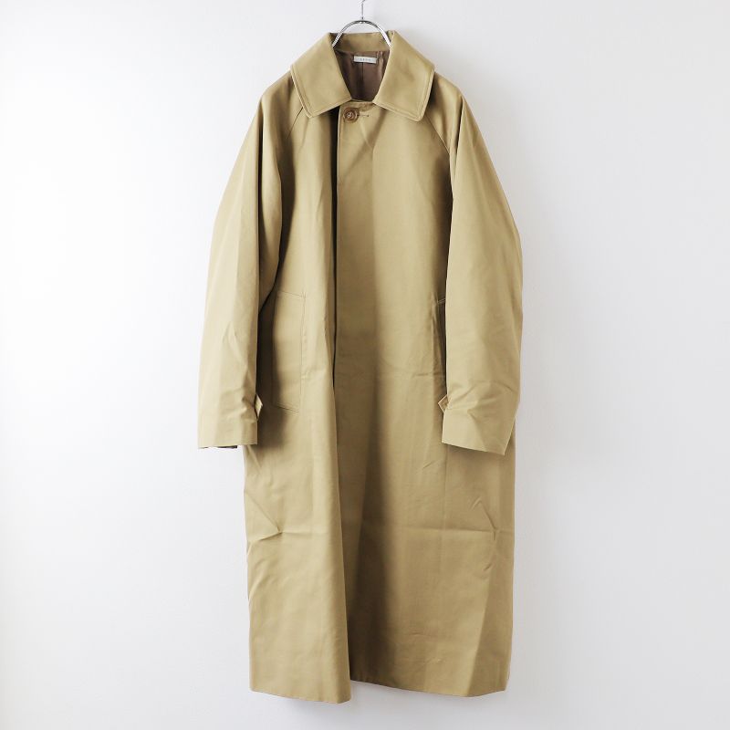 美品 リノ LENO STAND FALL COLLAR COAT ステンカラーコート 0 