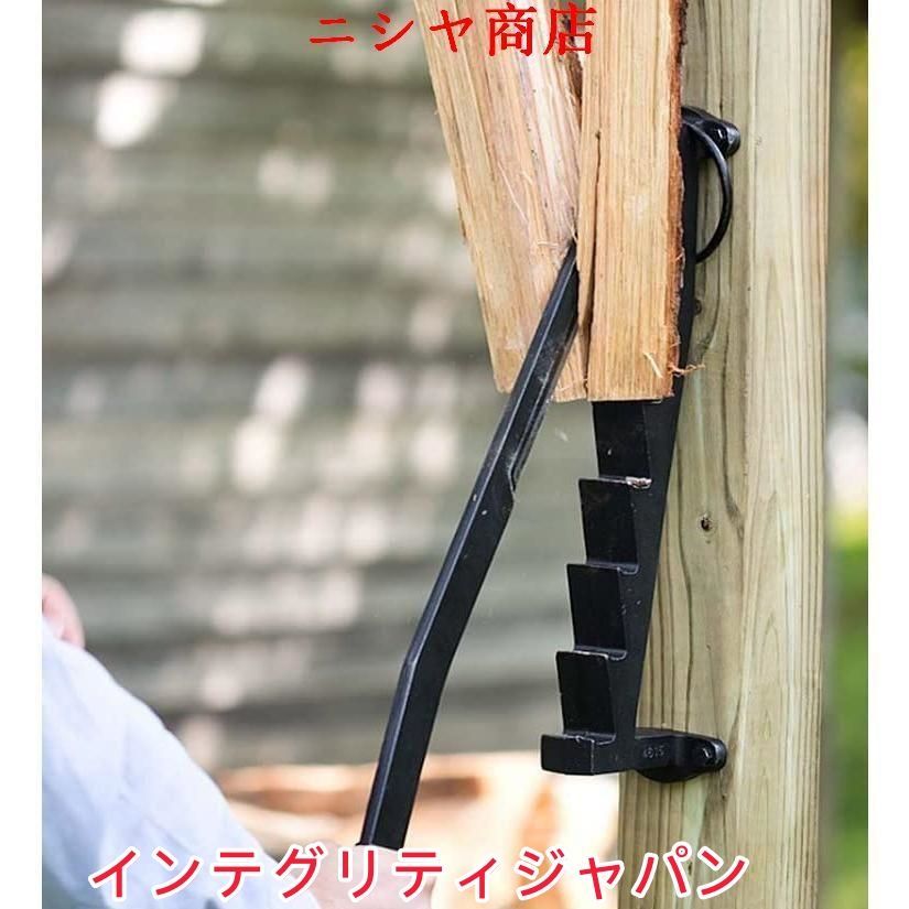手動薪キンドリングログスプリ薪割り台