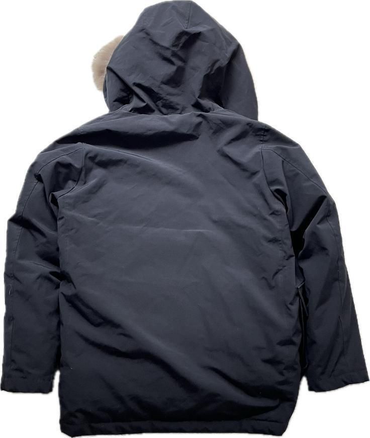 DANTON MENS FUR DOWN ダントン タッサー ダウンジャケット 40 黒