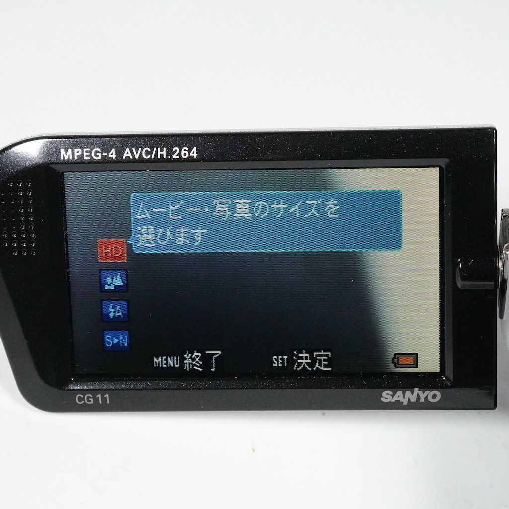 【動作確認ＯＫ】SANYO Xacti　DMX-CG11 概要 Xacti〔ザクティ〕 DMX-CG11(G) | デジタルカメラ