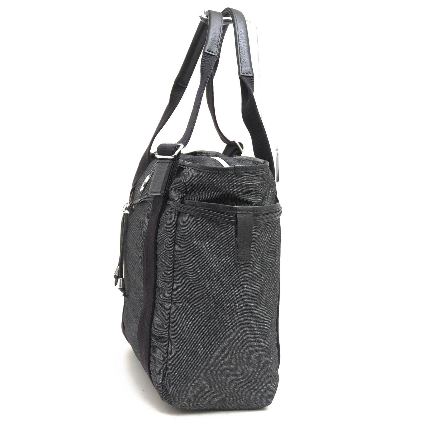 オロビアンコ orobianco バッグ トートバッグ 鞄 ハンドバッグ メンズ 男性 男性用 ポリエステル レザー 革 本革 グレー 灰色 ARINNIDE JEANS 肩掛け ワンショルダーバッグ KARIMZIABAT_FR