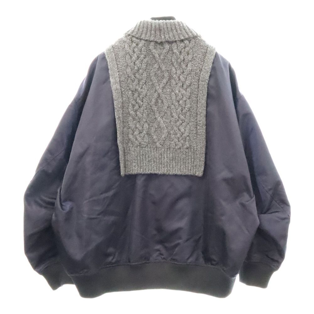 kolor (カラー) 21AW DOCKING BIG MA-1 ドッキング オーバーサイズ MA  