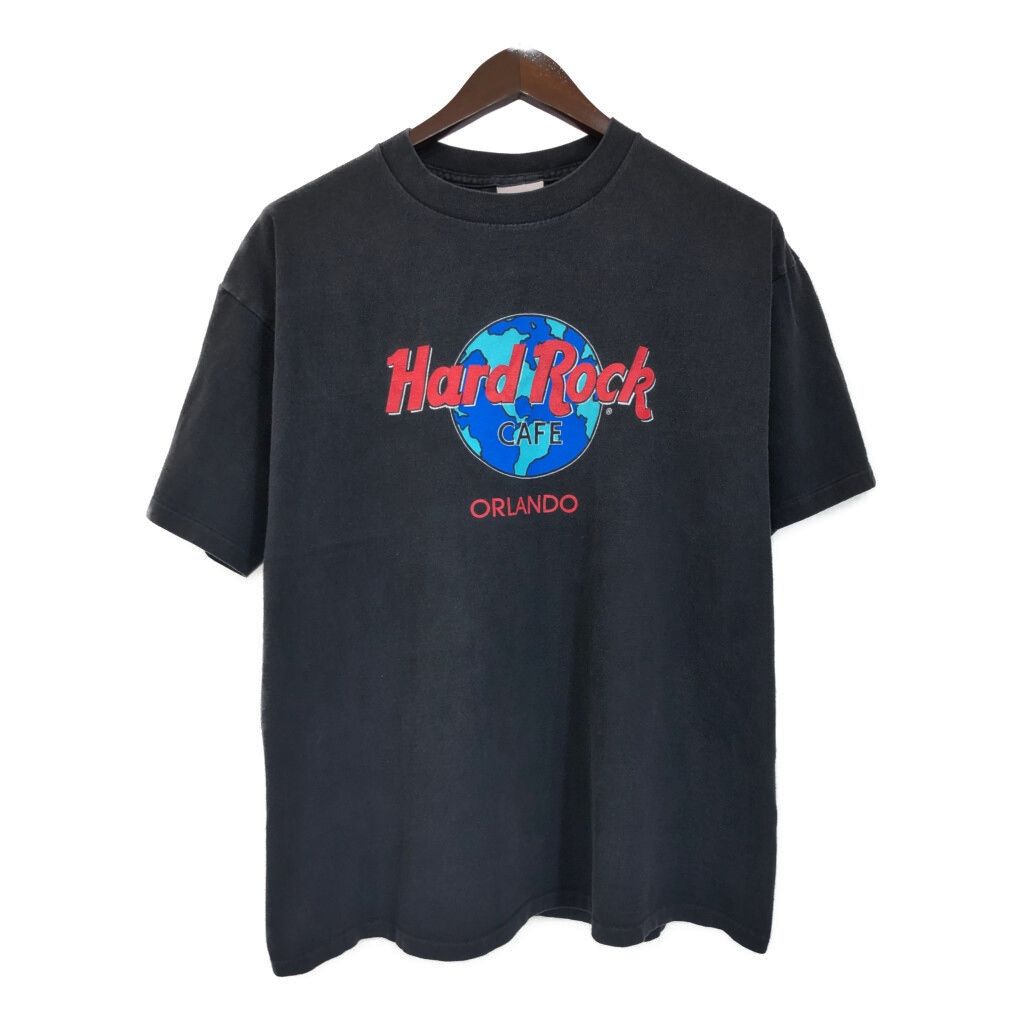 HardRockCafe　ハードロックカフェ 大阪 半袖 tシャツ 企業 ギター 古着 90年代 HARD ROCK CAFE ハードロックカフェ アドバタイジングT