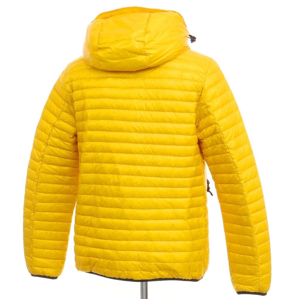 【中古】【未使用】アウトヒア OUTHERE ナイロン ダウンジャケット イエロー【サイズM】【メンズ】