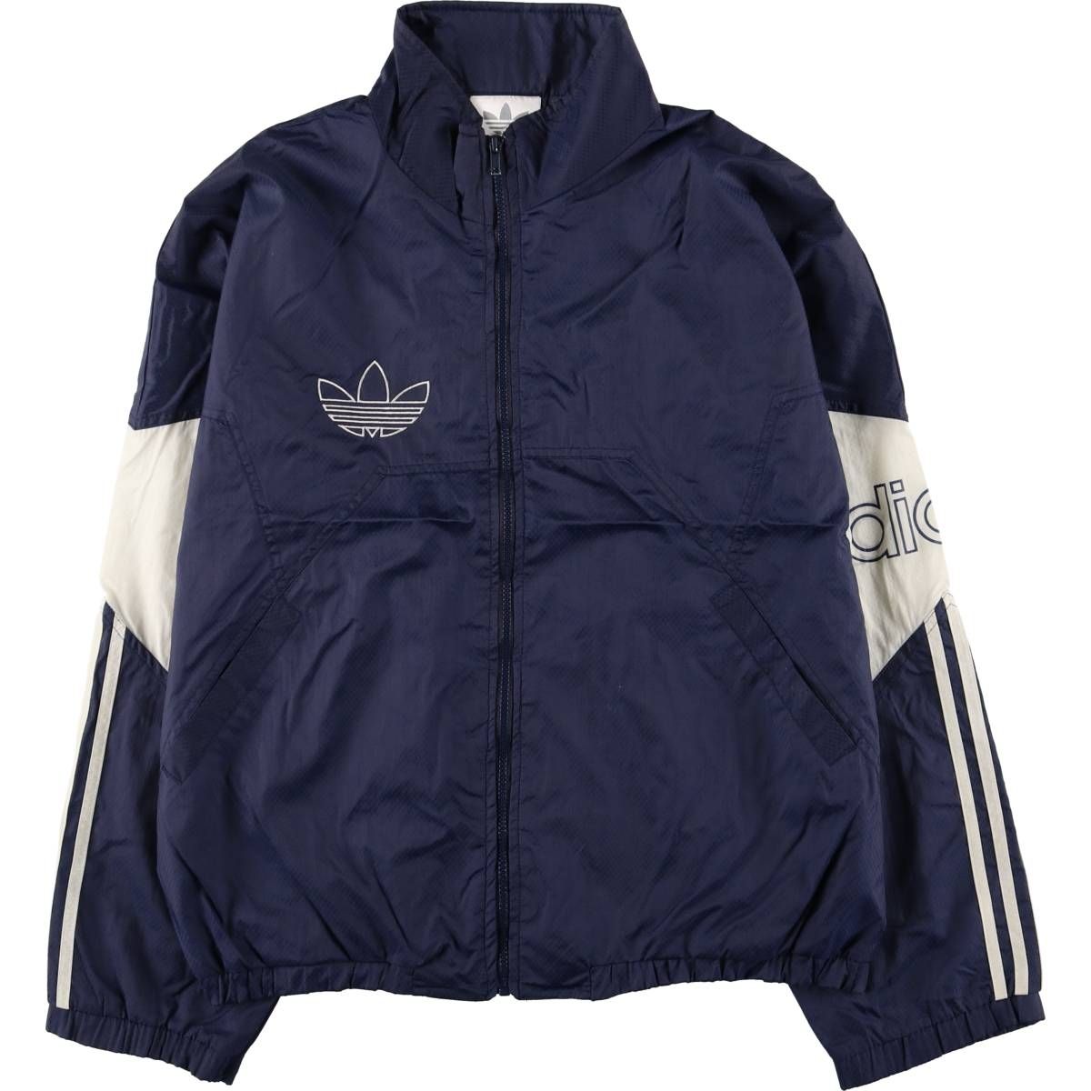 古着 80~90年代 アディダス adidas ナイロンジャケット メンズL相当 
