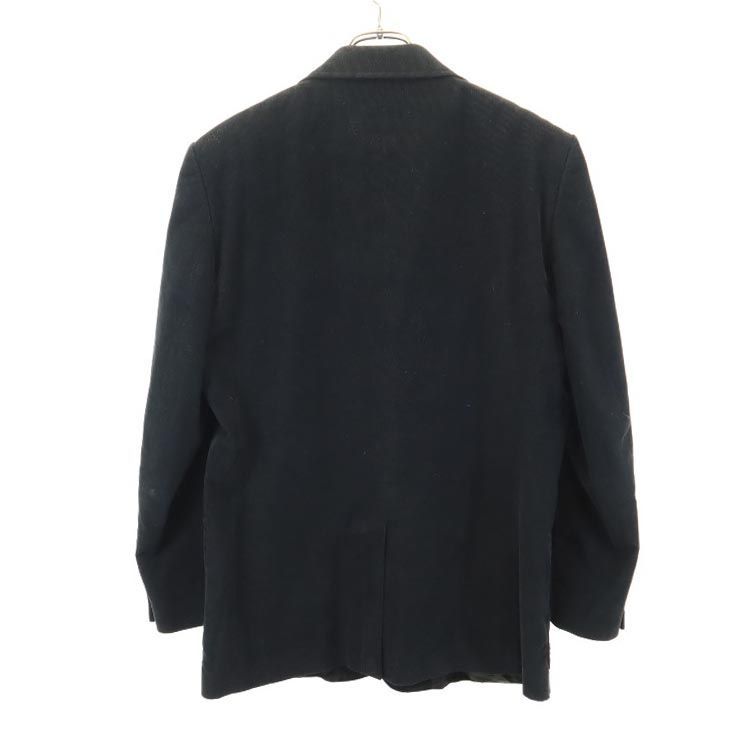 ドルチェアンドガッバーナ イタリア製 コーデュロイ テーラードジャケット 36/50 黒 DOLCE&GABBANA メンズ ドルチェアンドガッバーナ イタリア製 コーデュロイ テーラード