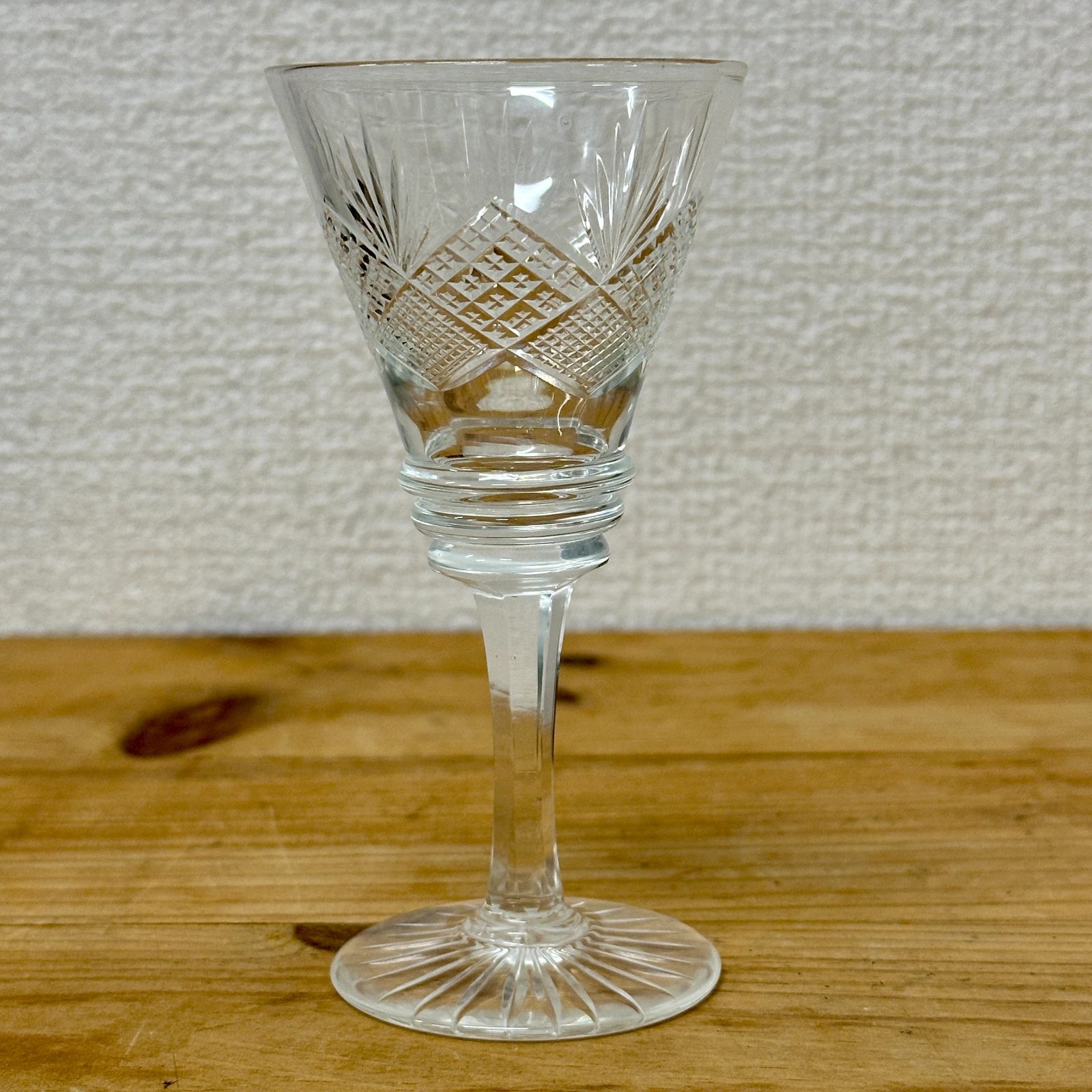 ワイングラス リキュールグラス カクテルグラス 柄・形違い2客
