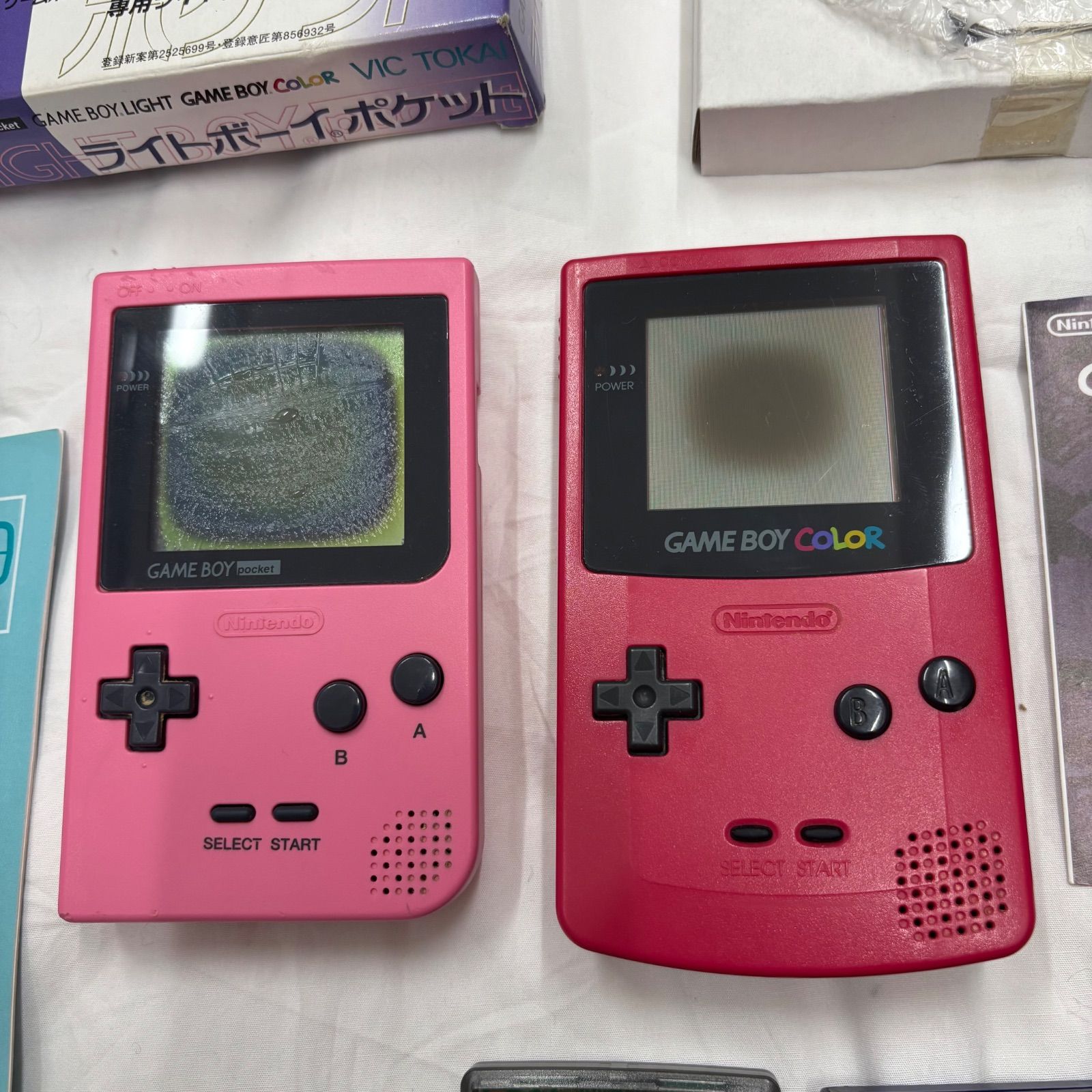 ゲームボーイ カラー 本体 ポケット ソフト ライトボーイ