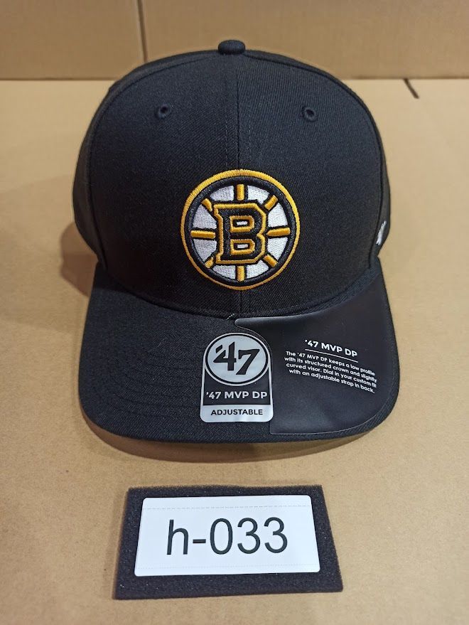 沖縄 離島以外 ’47 MVP DP NHL ボストン ブルーインズ キャップ ブラック×グリーン OSFA