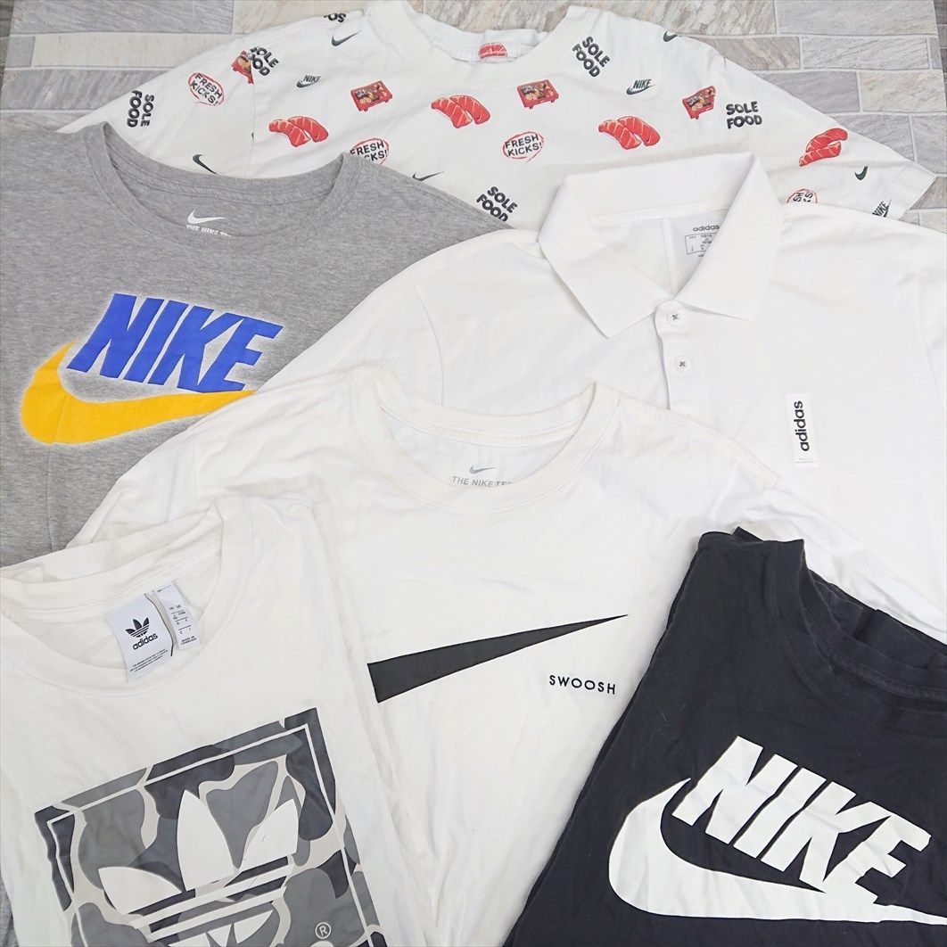 NIKE adidas Tシャツ まとめ売り6点セット 13442 - フクワウチ - メルカリ