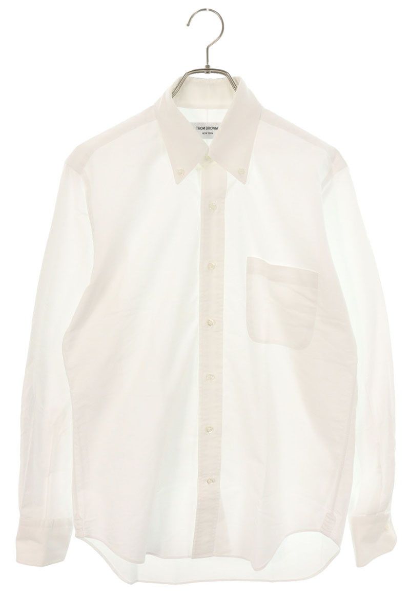 トムブラウン セミオーダーオックスフォードボタンダウン長袖シャツ