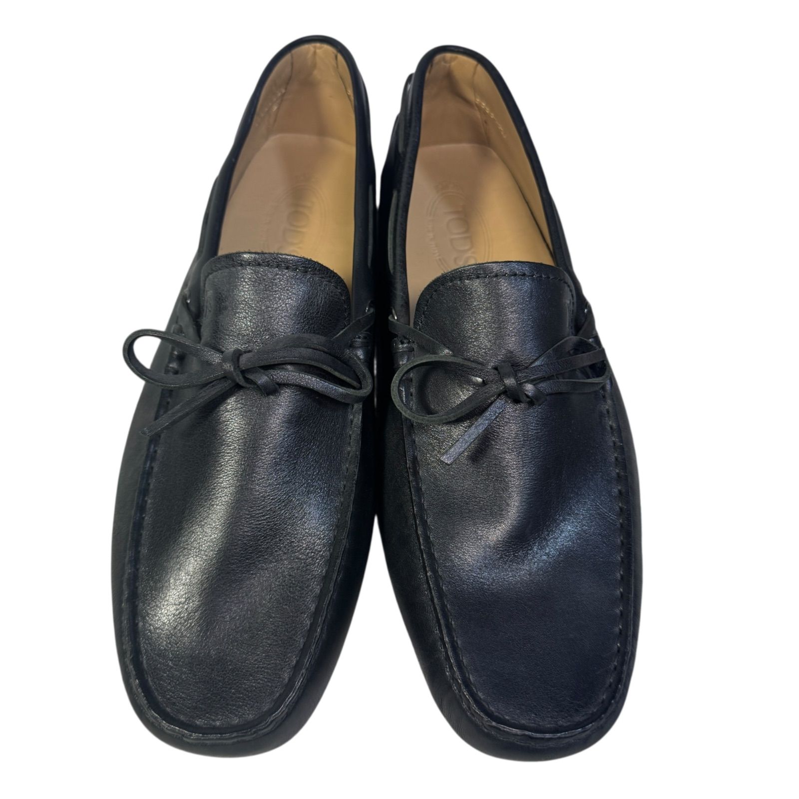 C393 TOD'S トッズ レザー ドライビング シューズ ローファー 革靴