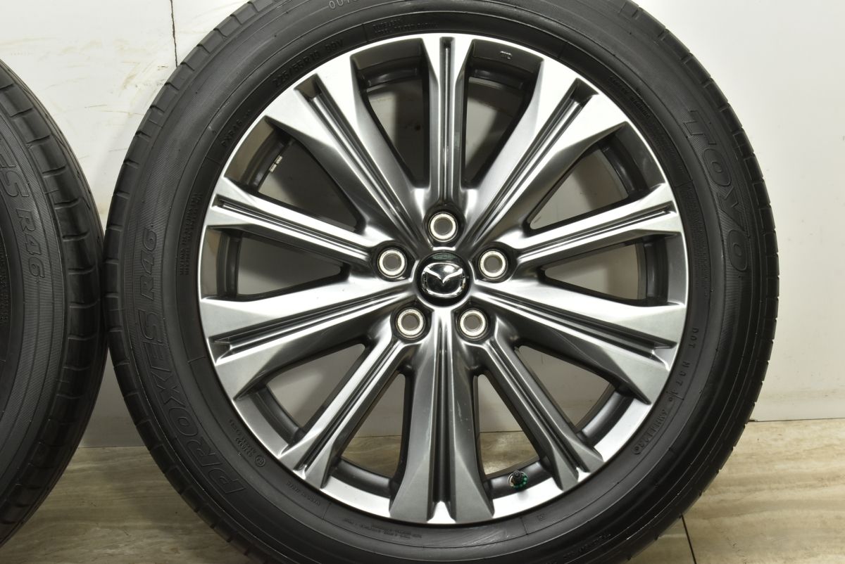 純正 エクスクルーシブモード CX-5 19in 7J +45 美品マツダ ホイール