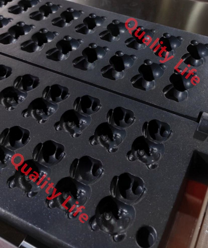 パンダのベビーカステラ パンダ焼き機 20穴 万能焼ガスLPガス式 業務用 屋台 出店