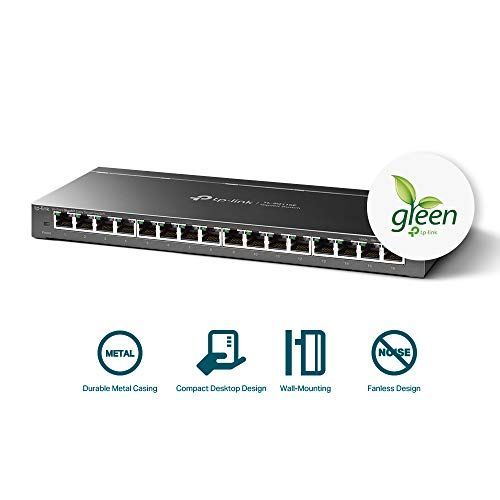 16ポート ギガビットスイッチTP-Link TL-SG116E管理機能付き