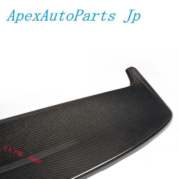 VWゴルフ7 GTI TSi用 RDXカーボンルーフスポイラー 綾織 本物カーボン GOLF7 フォルクスワーゲン