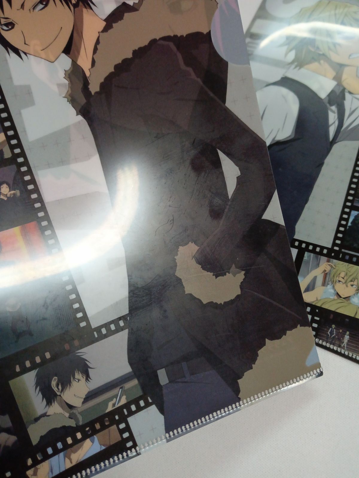 デュラララ!! 折原臨也 平和島静雄 クリアファイル セット - メルカリ