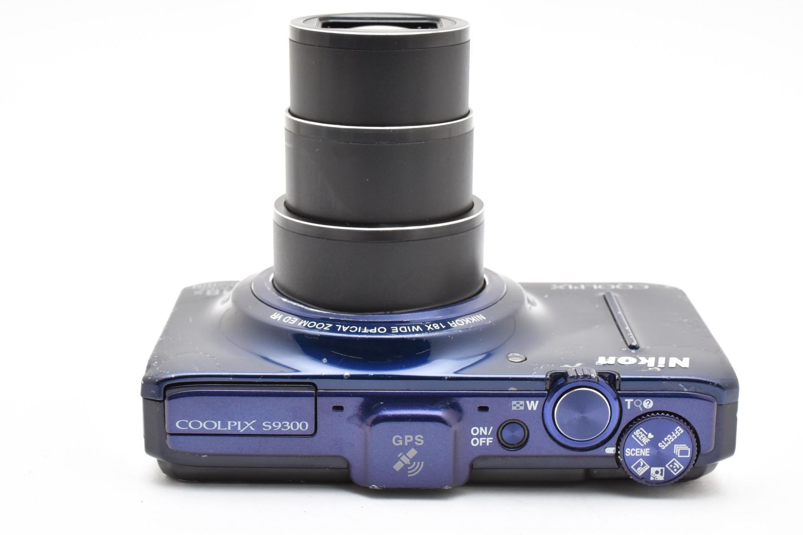 訳あり】 Nikon ニコン COOLPIX S9300 ネイビーブルー
