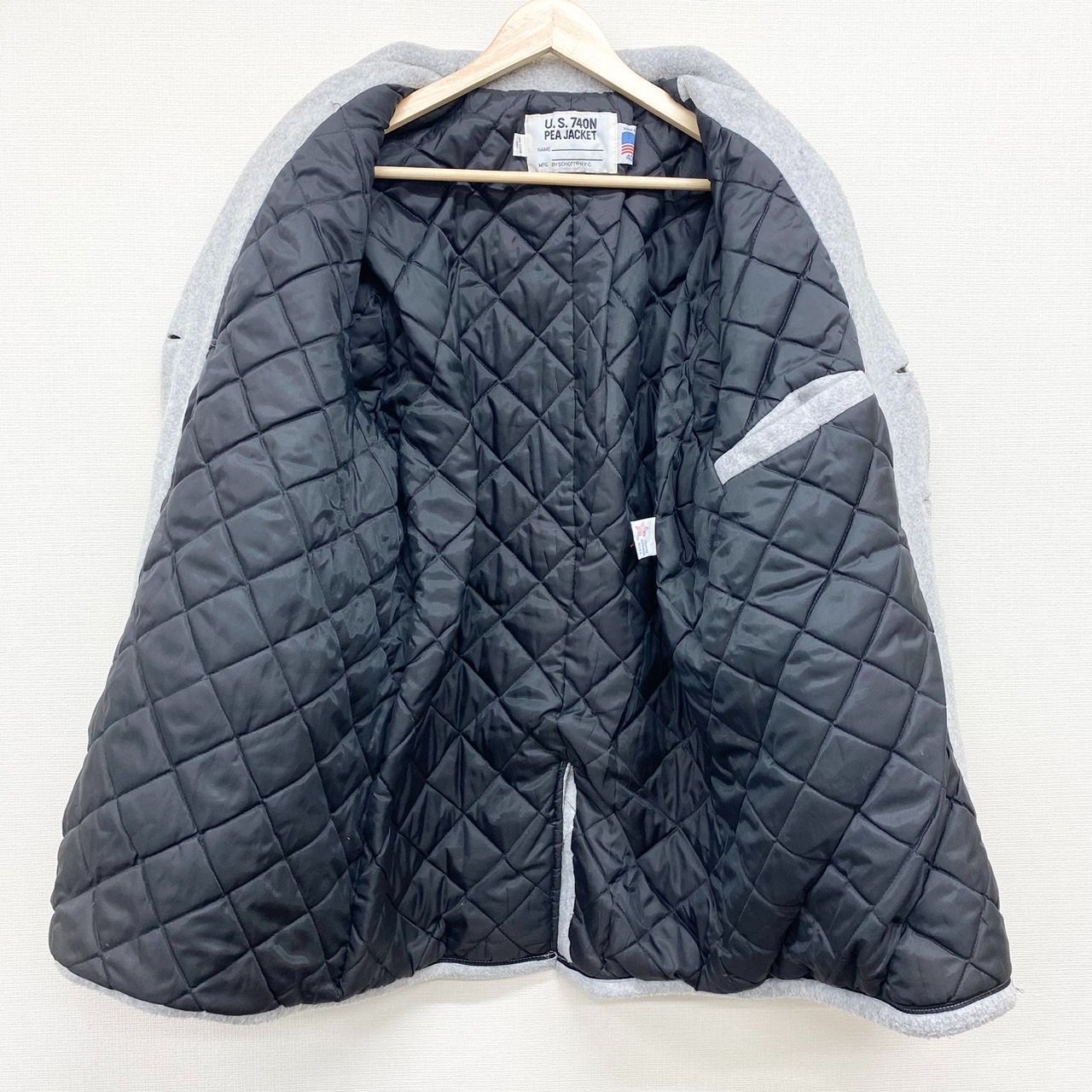 SCHOTT U.S.740N PEA JACKET Pコート アメリカ製 40 - メルカリ