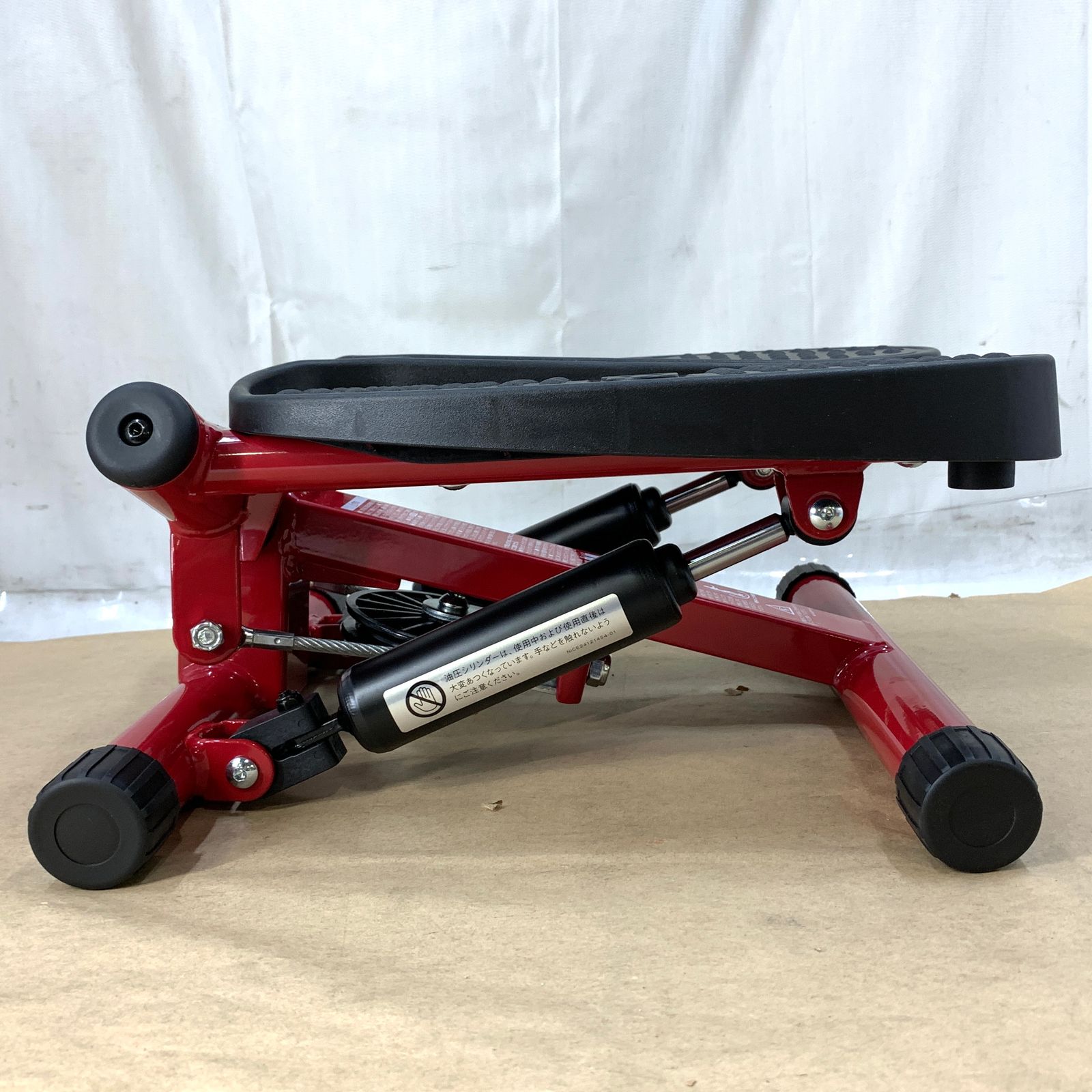 ほぼ未使用NICE DAY ステッパー レッド 開封済・未使用品】健康ステッパー ナイスデイS レッド NICE-AM3