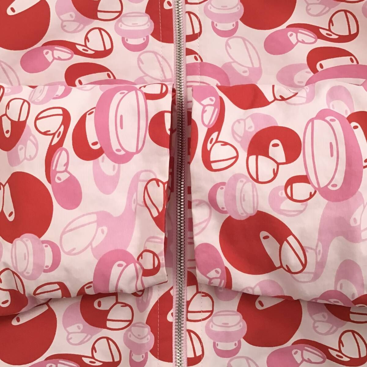 Milo camo pink パーカー ジャケット Lサイズ a bathing ape BAPE zip