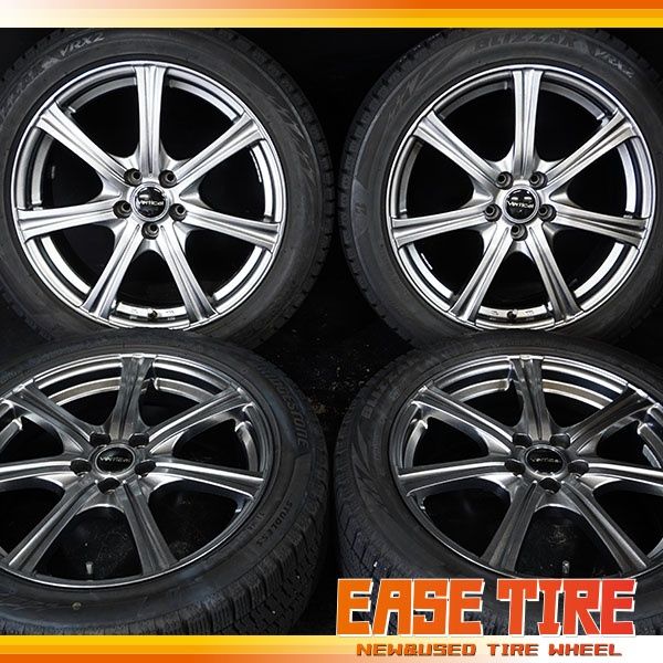 溝あり ブリヂストン BLIZZAK VRX2 | Vertical 205|55R17 | 7J 48 100 5H 4本 スタッドレス インプレッサ レガシィ等