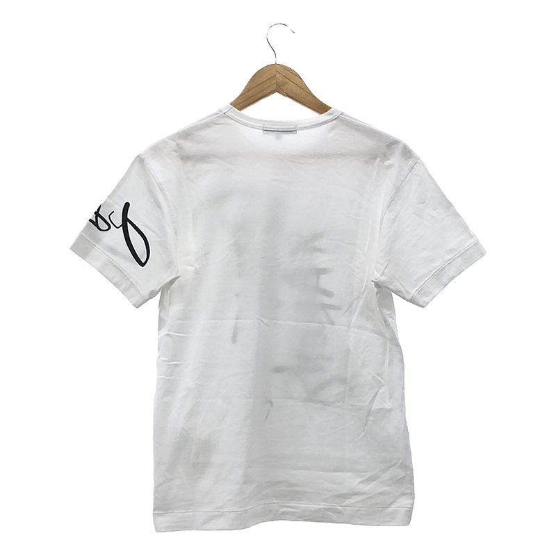 COMME des GARCONS / コムデギャルソン | 2023SS | 青山限定 Lea Colombo プリントロゴ Tシャツ | M | ホワイト/ブラック | レディース COMME des GARCONS / コムデギャルソン | 2023SS | 青山限定 Lea