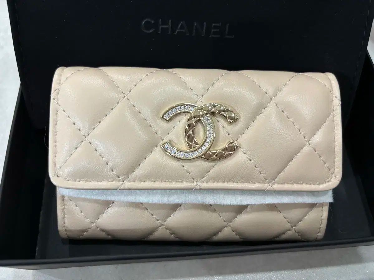 未使用 新品 Chanel(シャネル) フラップ カードホルダー (カード