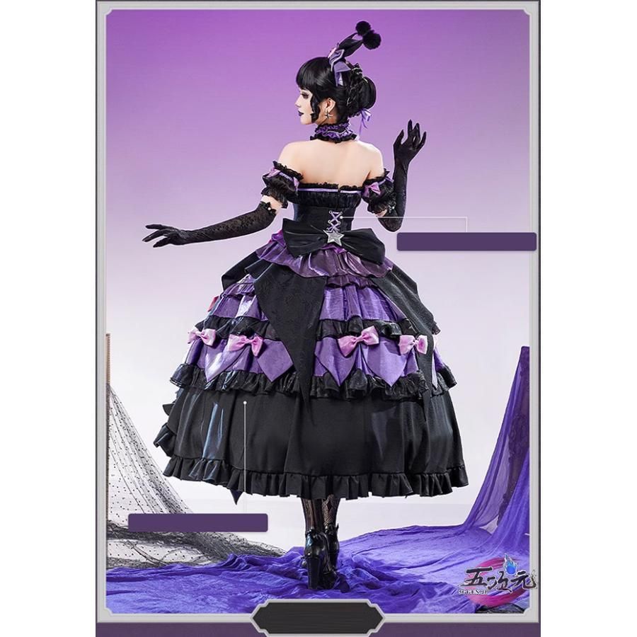 第五人格 血の女王 メリークロミ 三分妄想製 コスプレ衣装 高級感フルセット新品 三分妄想 第五人格 コスプレ 血の女王×クロミ サンリオコラボ