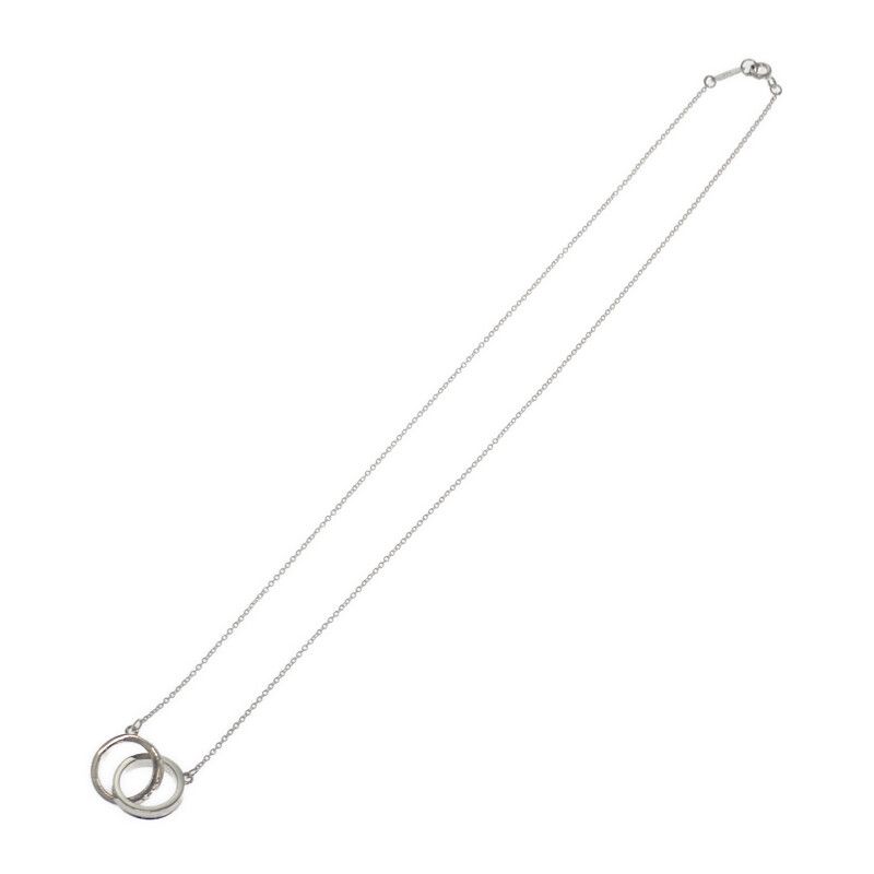 ティファニー TIFFANY-Co. インターロッキングサークル 60013808 ネックレス シルバー925 レディース 上品 ABランク