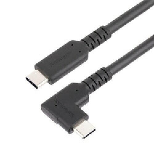 【新品・2営業日で発送】スターテック USB-Cケーブル／L字型／高耐久／2M／USB 3.2 GEN 1／4K60HZ DPALT／10