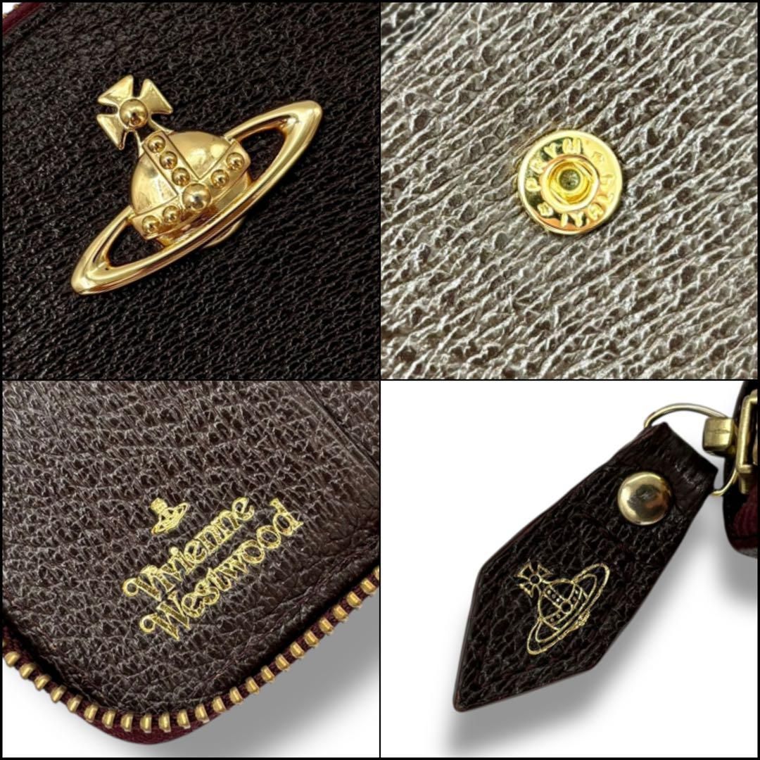 極美品】ヴィヴィアンウエストウッド 二つ折り財布 ラウンド