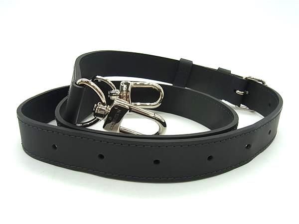 極美品 LOUIS VUITTON ルイヴィトン レザー バッグ用 ショルダーストラップ 肩掛け 斜め掛け レディース グレー系 FA7848 