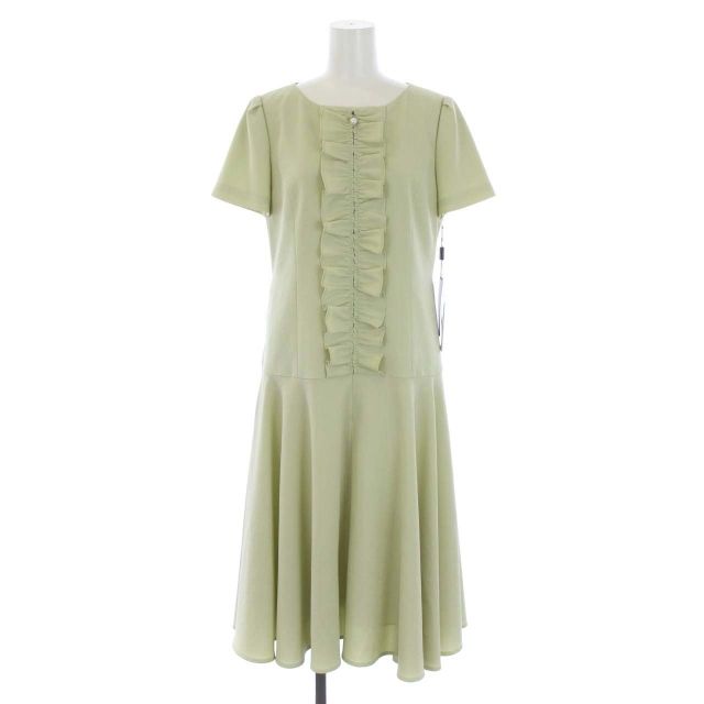 ルネ Rene タグ付き 22年 パール スライダー フリル ワンピース ドレス  