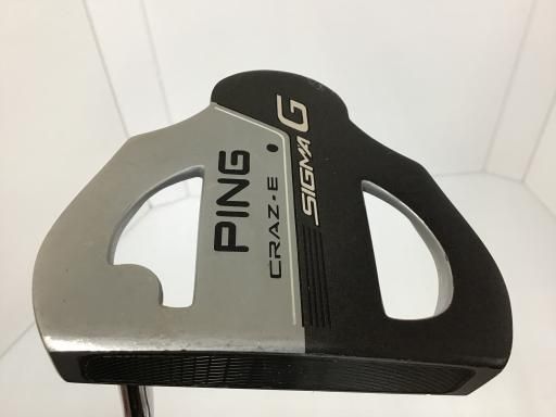 ピン SIGMA G CRAZ-E 34インチ PP62 パター PT スチール フレックスその他 メンズ 男性用 右利き 右用 Cランク ゴルフクラブ