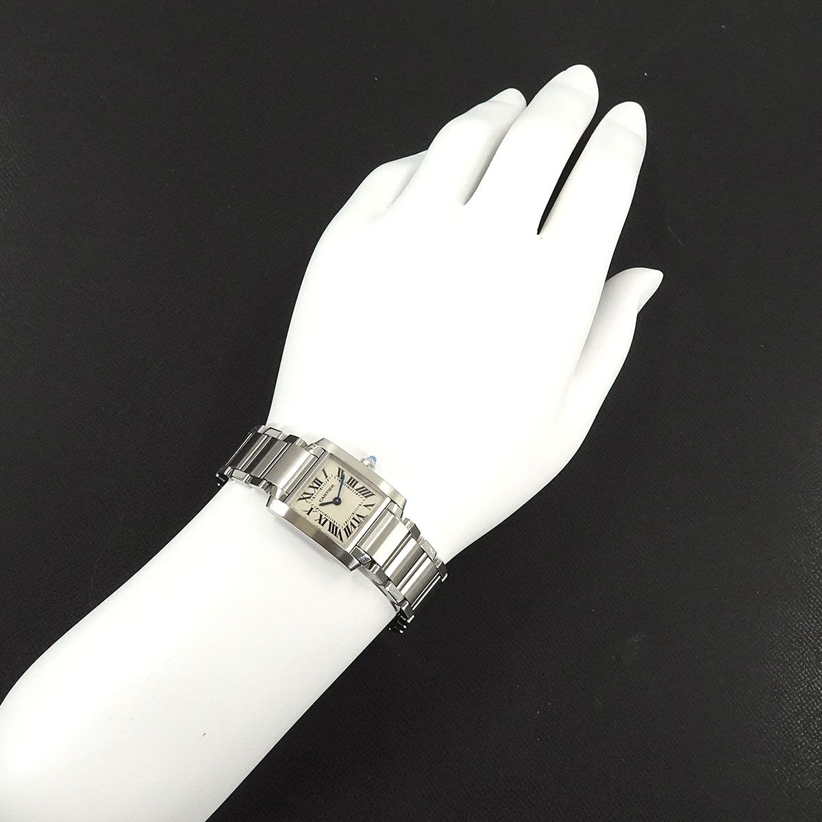 カルティエ タンクフランセーズSM W51008Q3 SS クォーツ 駅南やまご  