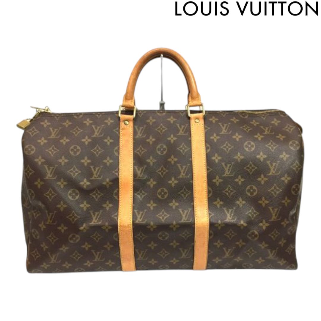 ルイヴィトン LOUIS VUITTON M41426 ボストンバッグ 旅行バッグ モノグラム キーポル 50 レザー メンズ レディース ユニセックス ブランド 6266327