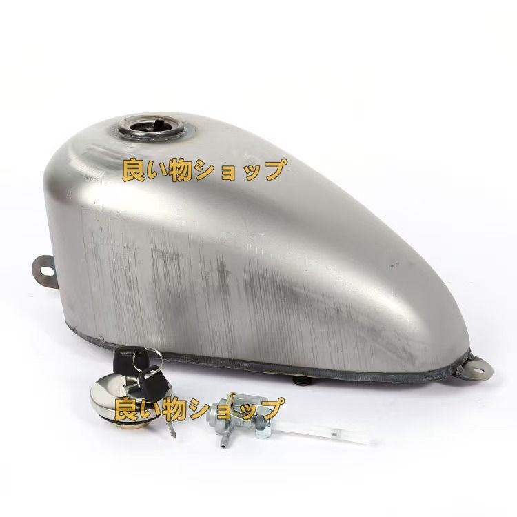 汎用ピーナッツタンク 容量5L 燃料タンク ハーレー ワンオフ ナロー チョッパー ボバー リジット