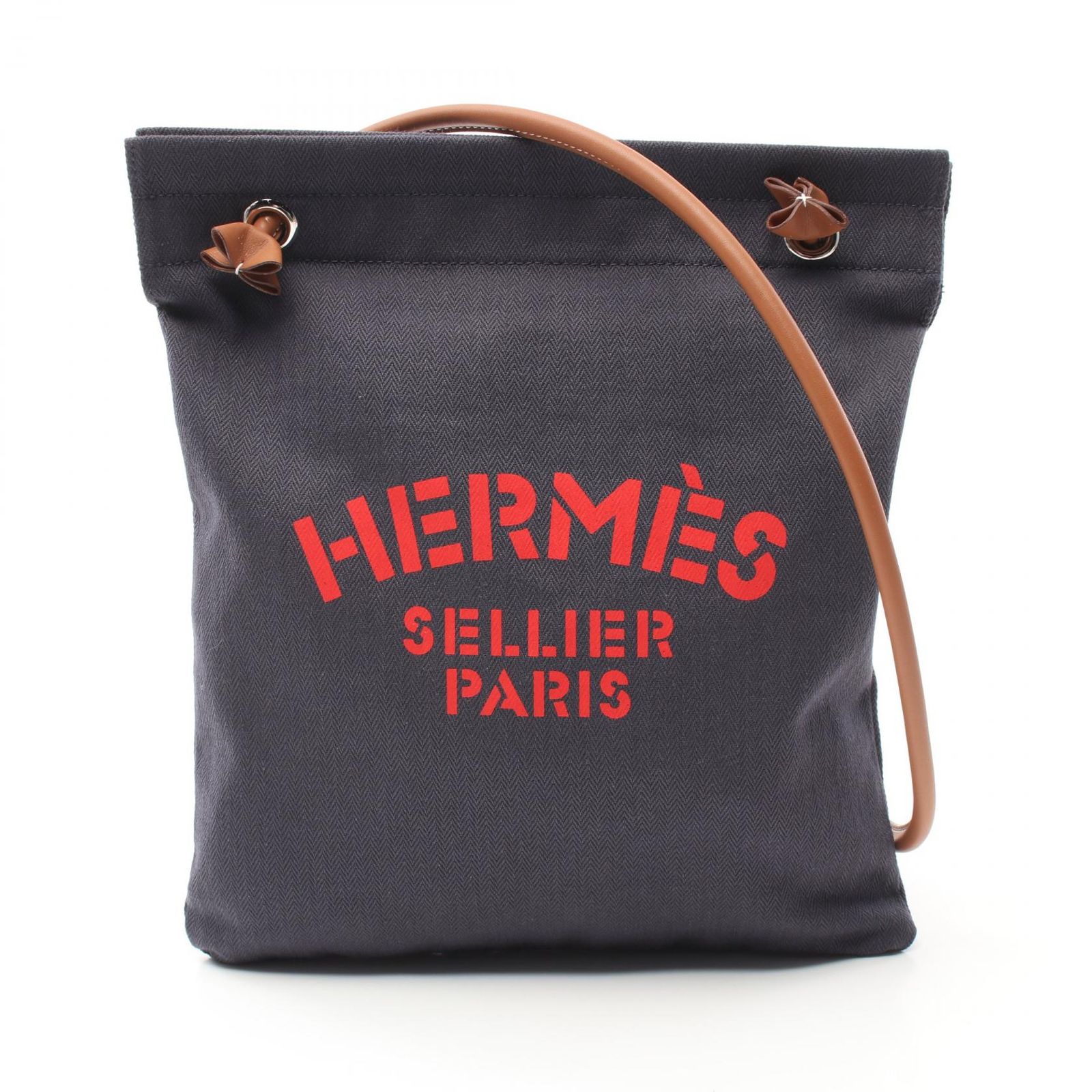 エルメス HERMES ショルダーバッグ サックアリーヌMM ネイビー