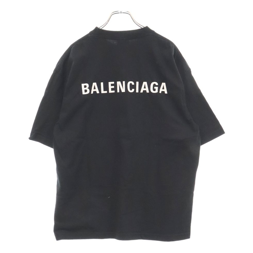BALENCIAGA (バレンシアガ) 21SS UNISEX LOGO T-SHIRT 612966 TIVG5  